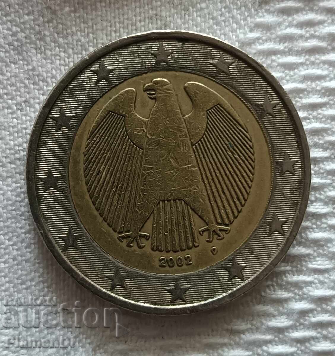2 Euro Coin Germany 2002