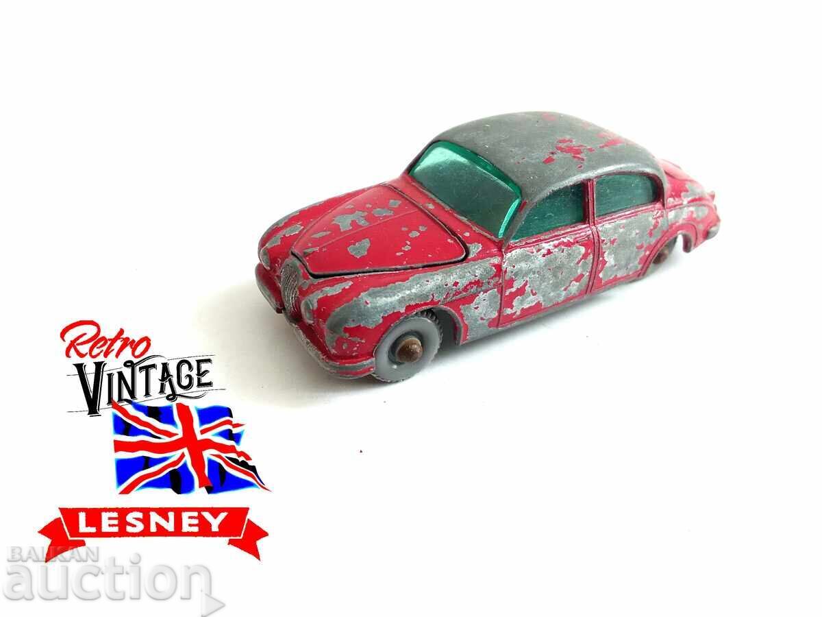 Vintage Matchbox Lesney MOKO No. 65 Wheels, Red Jaguar