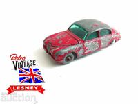 Винтидж джанти Matchbox Lesney MOKO № 65, червен Jaguar
