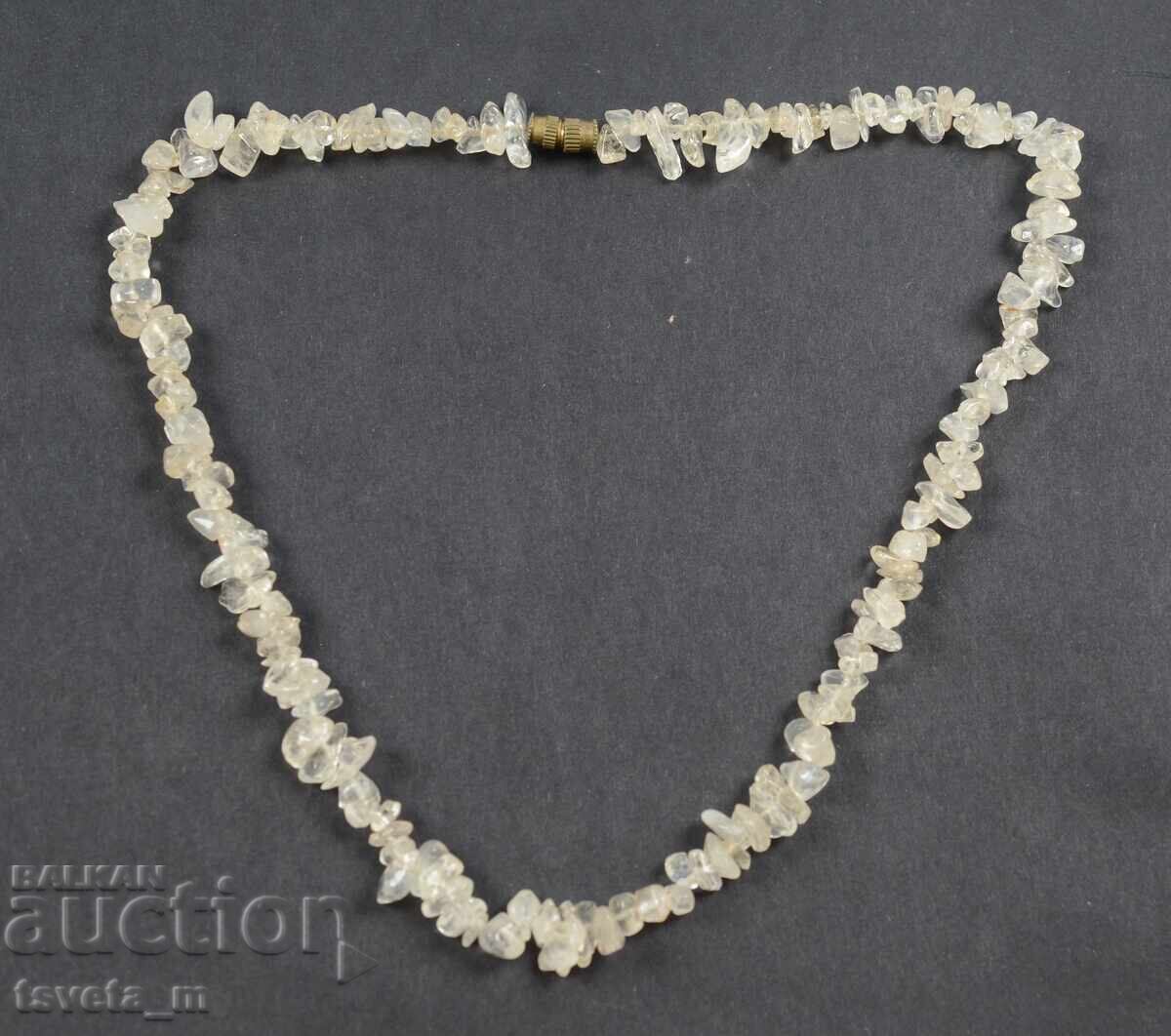 Κολιέ με ορειχρύσταλλο