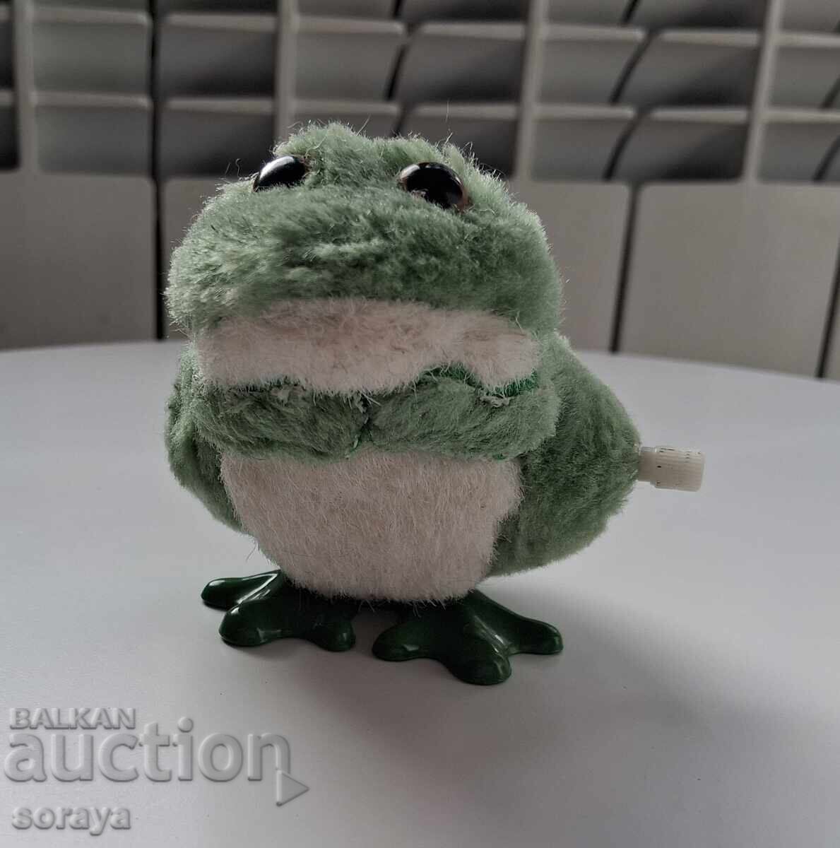 Παλιό παιδικό παιχνίδι, βατραχάκι που πηδάει με κούρδισμα με τιμή € 3.00 | 5.87 BGN