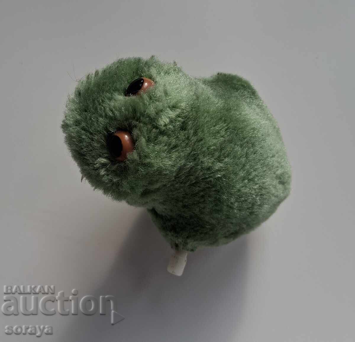 Παλιό παιδικό παιχνίδι, βατραχάκι που πηδάει με κούρδισμα - 5