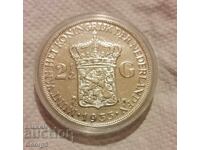 2 1/2 guldeni 1933 Argint