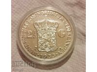 2 1/2 γκίλντερ 1933 srebro