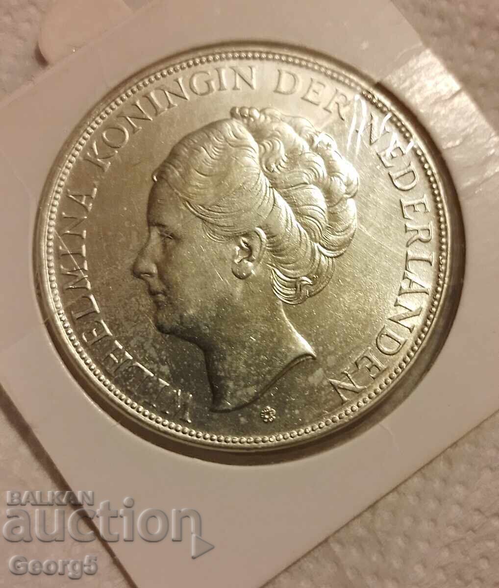 2 1/2 guldeni 1937 Argint cu preț € 55.00 | 107.57 BGN