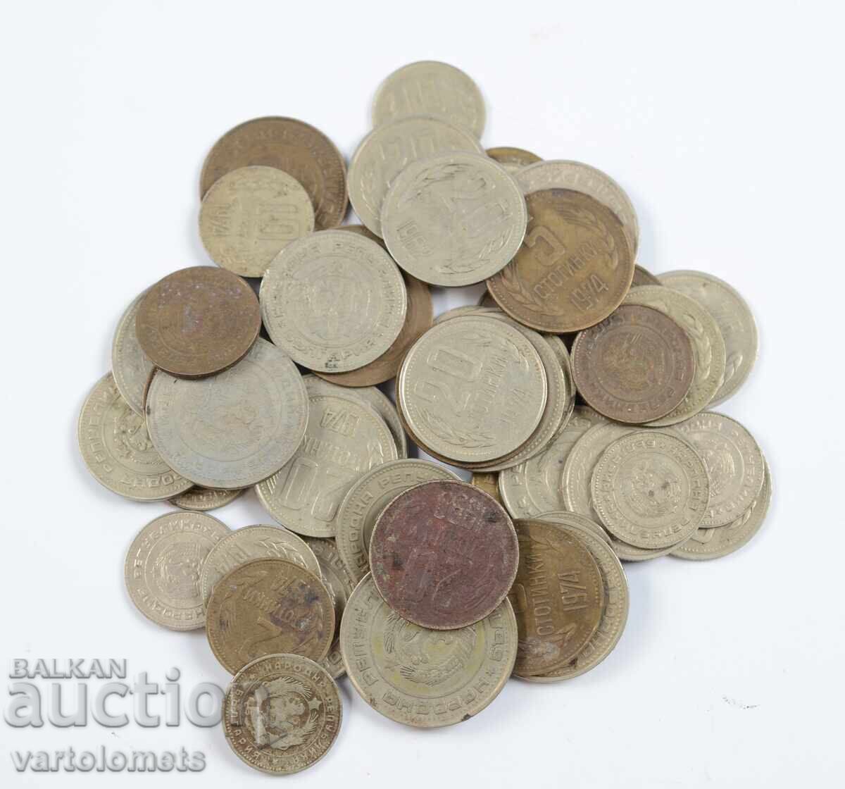 Παρτίδα 50 τμχ. νομίσματα - Βουλγαρία › Λαϊκή Δημοκρατία, κοινωνικό με τιμή € 5.00 | 9.78 BGN Παρτίδα 50 τμχ. νομίσματα - Βουλγαρία › Λαϊκή Δημοκρατία, κοινωνικό με τιμή € 5.00 | 9.78 BGN