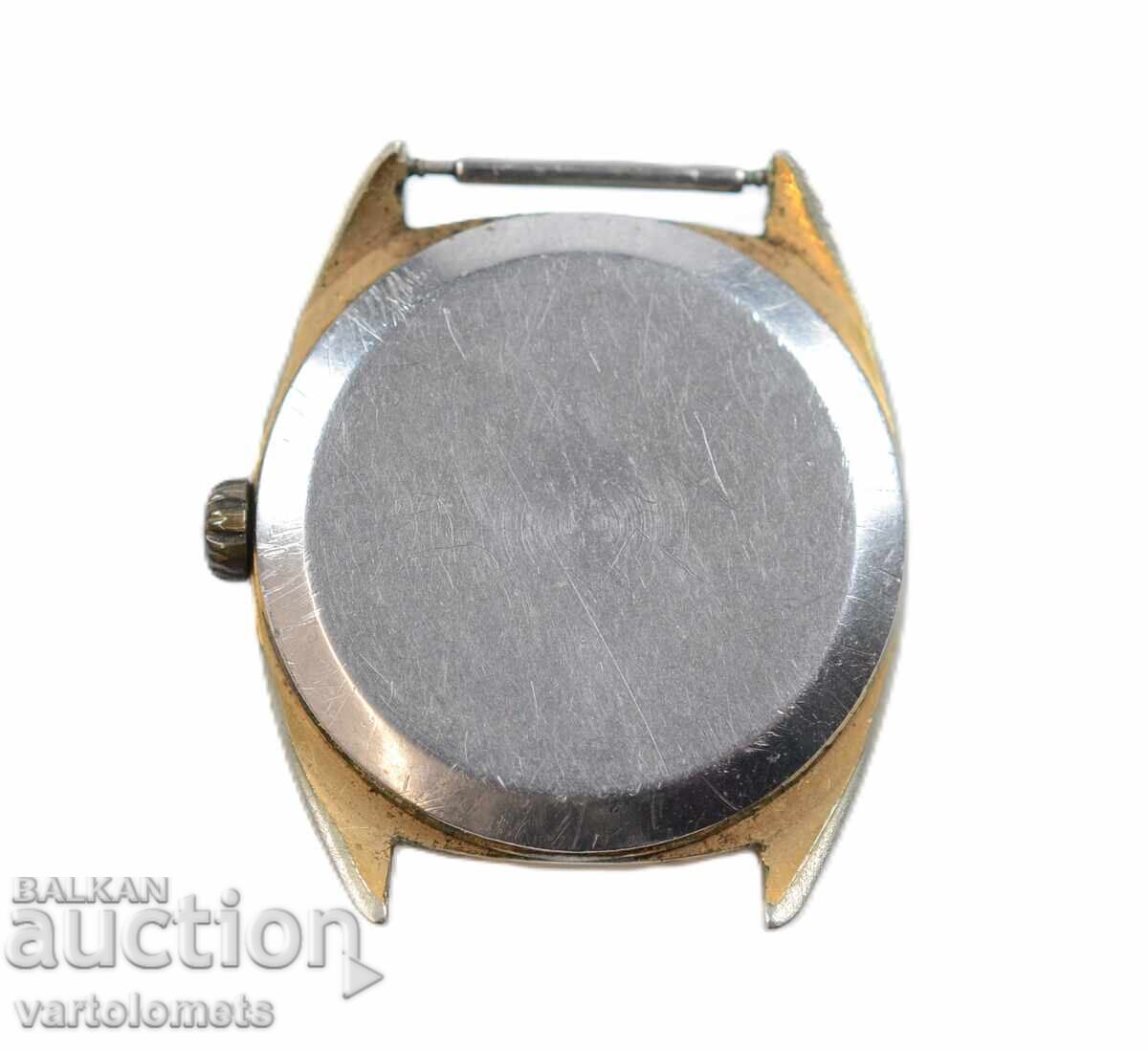 Licitație Ceas barbatesc RAKETA URSS placat cu aur 10 Mk - nu functioneaza