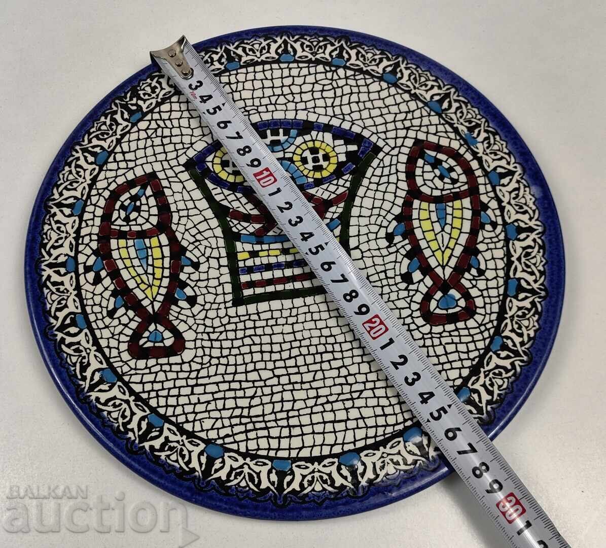 ПОРЦЕЛАНОВА ЧИНИЯ ЗА СТЕНА С РИБИ РИБА ЗДРАВА - 6