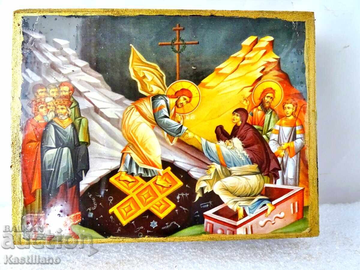 Ορθόδοξη εικόνα της Αναστάσεως του Χριστού με τιμή € 13.00 | 25.43 BGN