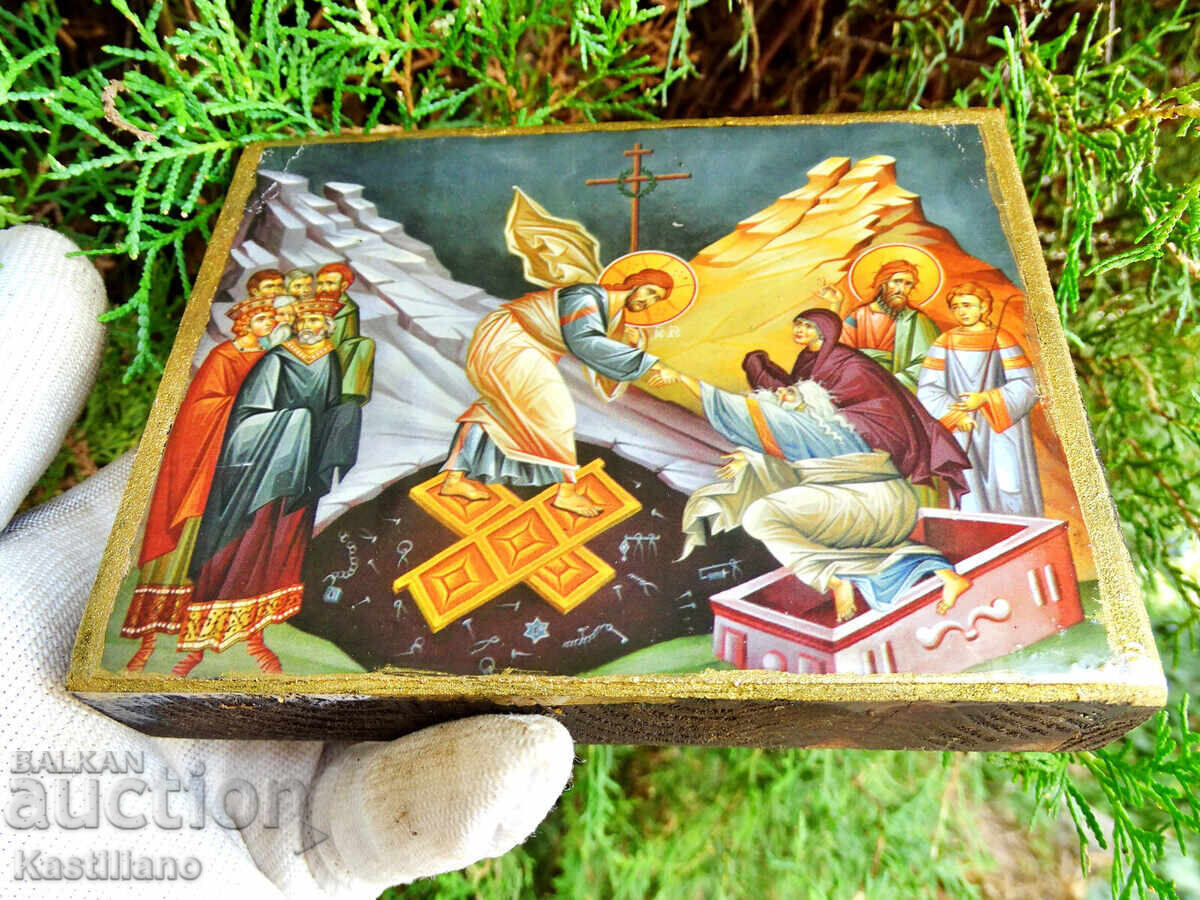 Δημοπρασία Ορθόδοξη εικόνα της Αναστάσεως του Χριστού