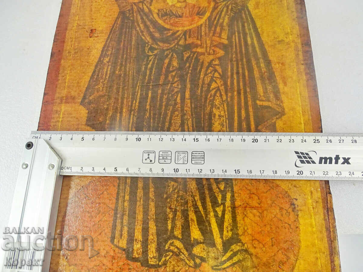 Old Orthodox Icon of the Theotokos "Sign" - 6