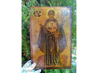 Old Orthodox Icon of the Theotokos "Sign"