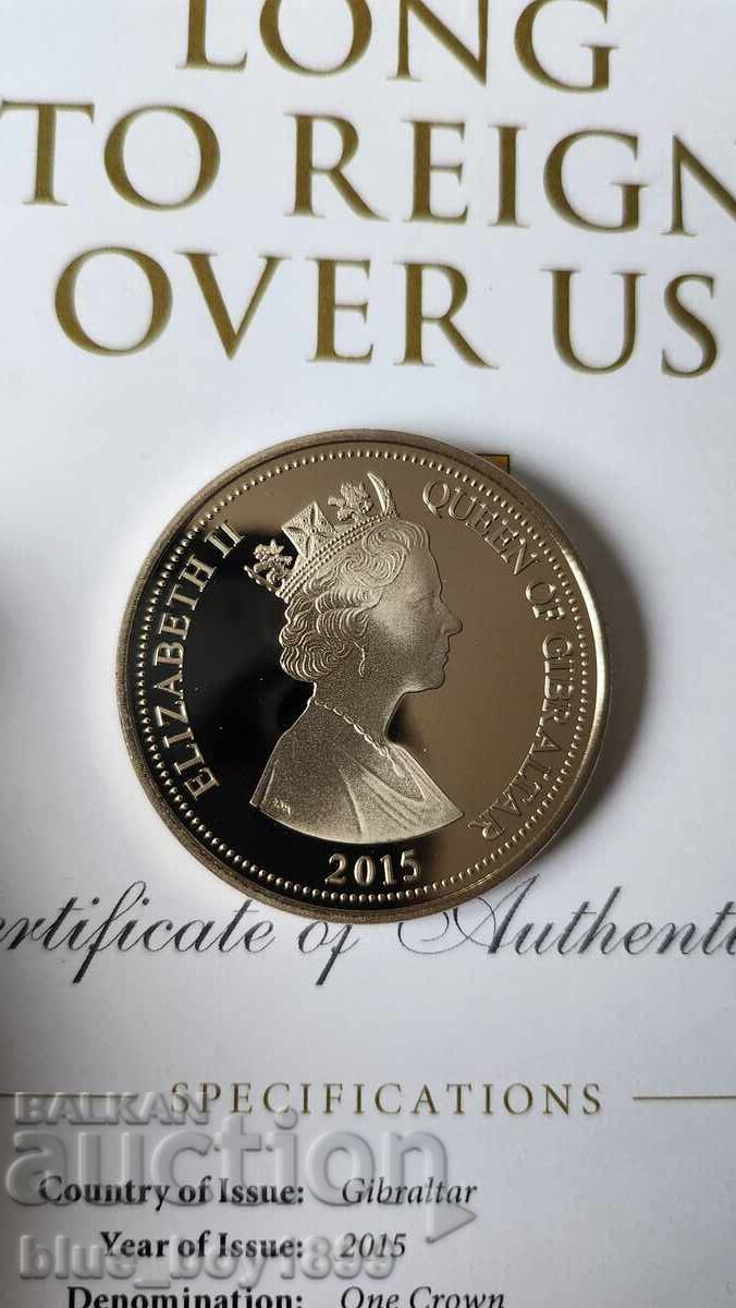 Monedă Comemorativă - Regina Elisabeta || (2015)