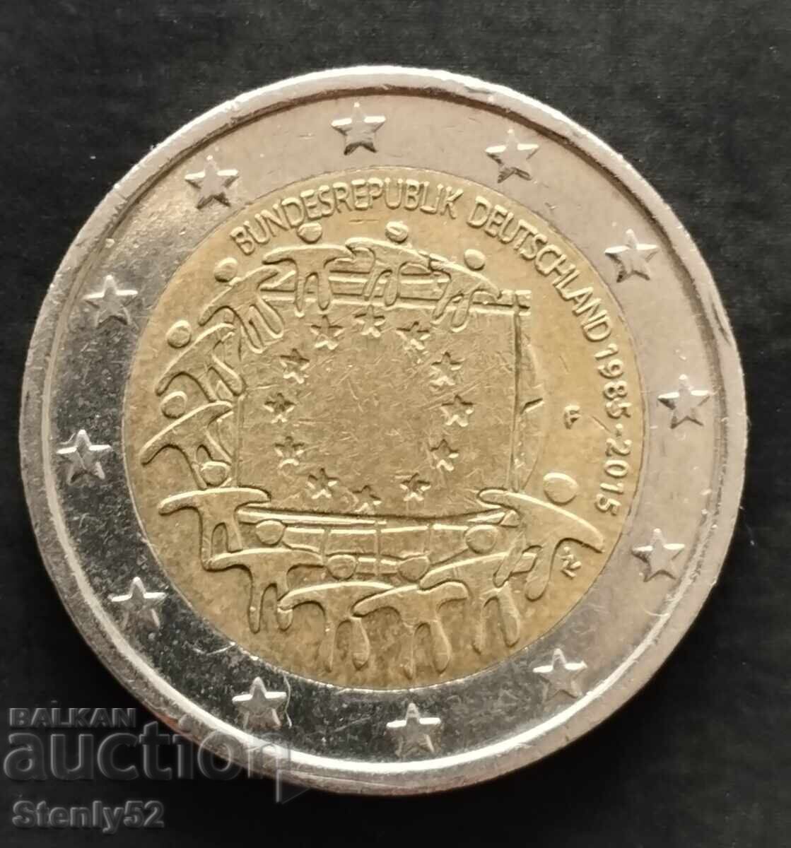 2 ευρώ επετειακά Γερμανία 1985-2015 μ.Χ