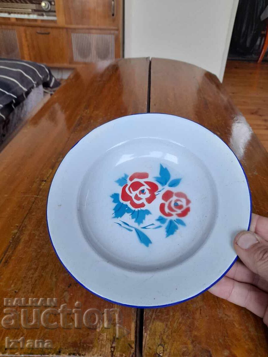 Δημοπρασία Παλιά σμαλτωμένη λεκάνη