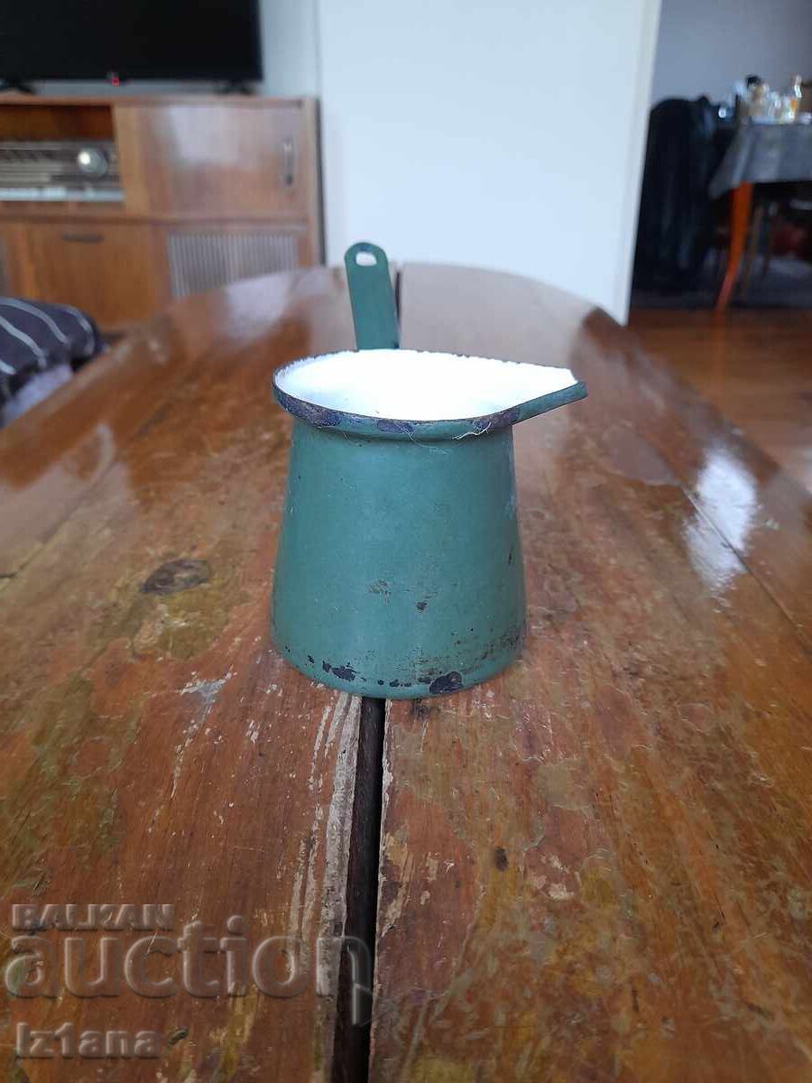 Old enameled cezve with price € 8.00 | 15.65 BGN