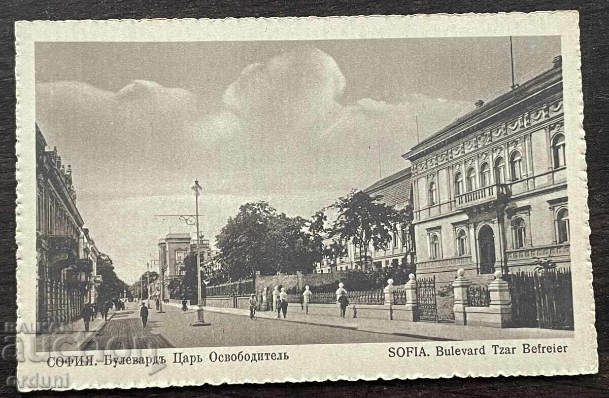 5483 Knyazhestvo Bŭlgariya καρτ ποστάλ Σόφια Λεωφόρος Τσάρ Οσβομποντί