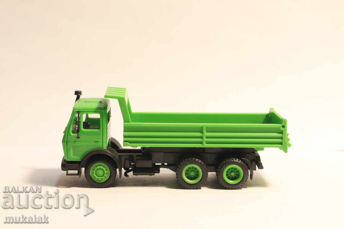 HERPA  H0 1/87 MERCEDES  САМОСВАЛ   ГОНДОЛА  КАМИОН МОДЕЛ