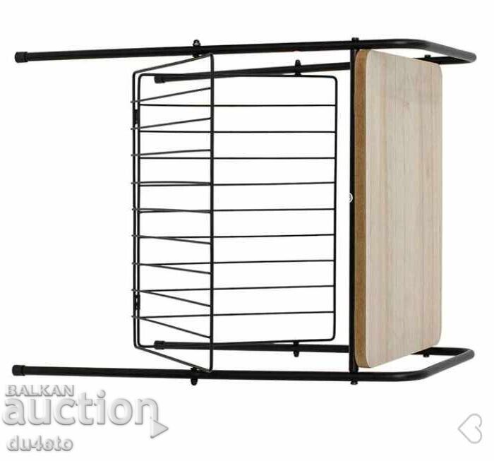 Licitație Măsuță de cafea cu compartimente pentru reviste cu 4 picioare 36x29x46 s