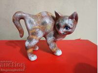 Statuetă ceramică pisică