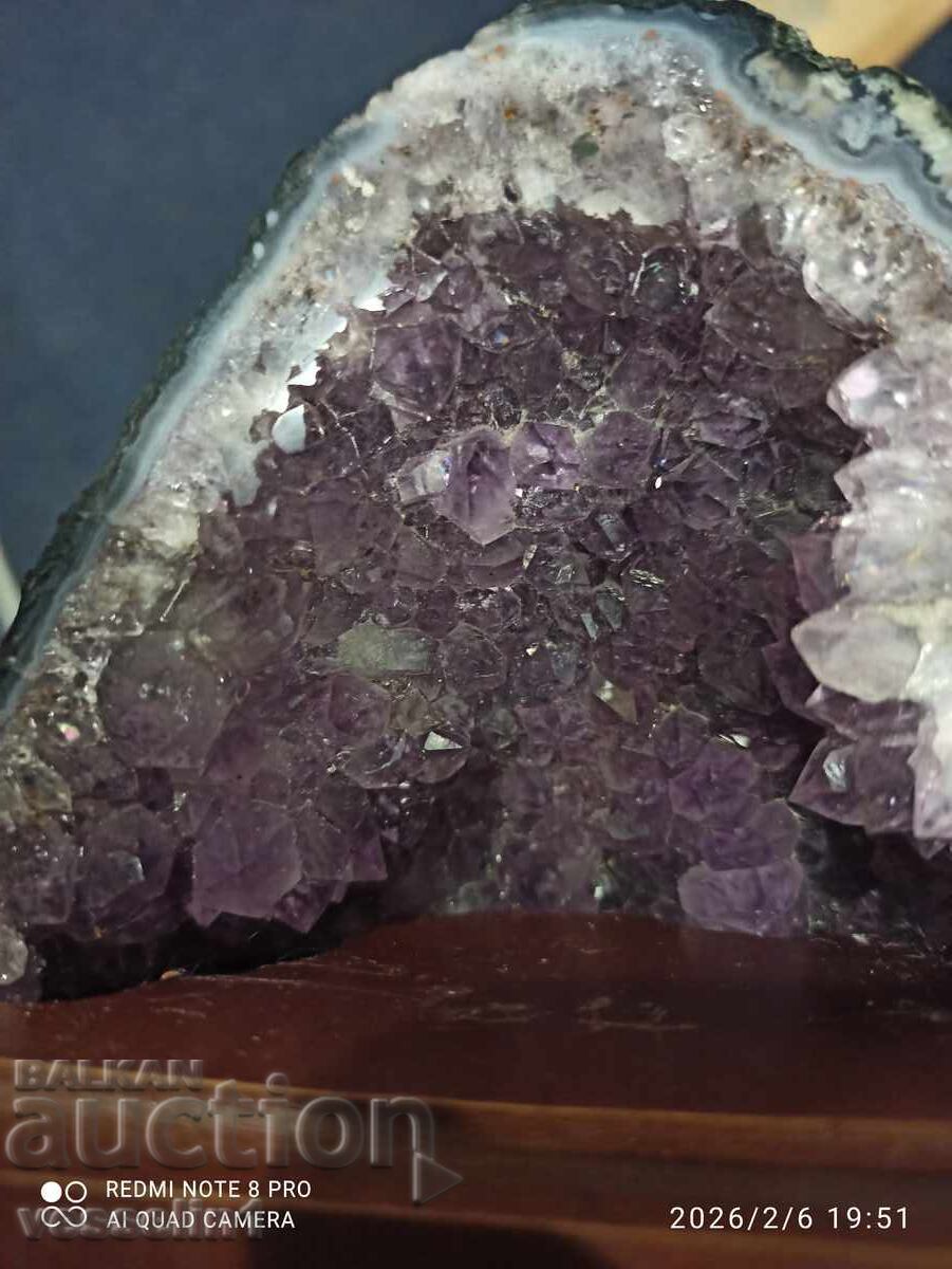 Παλιά διακόσμηση από αμέθυστο γεώδη - 6