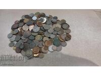 LOT OF BULGARIAN AND FOREIGN COINS 330 PIECES