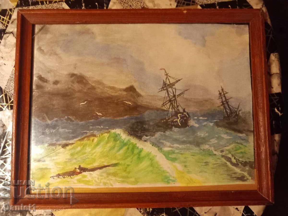 Акварел,Маринизъм