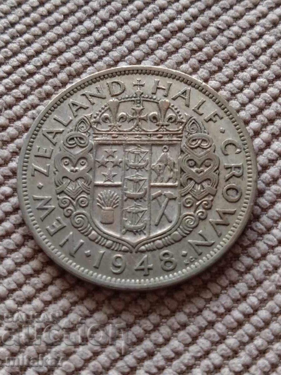 1/2 κράουν 1948 godina, Νέα Ζηλανδία