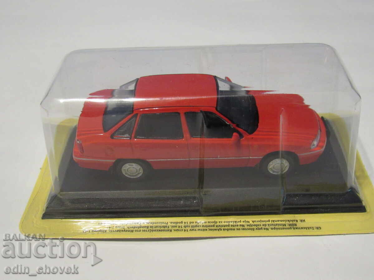 Livrarea 1/43 Mașinuță metalică de colecție Deagostini Daewoo Cielo