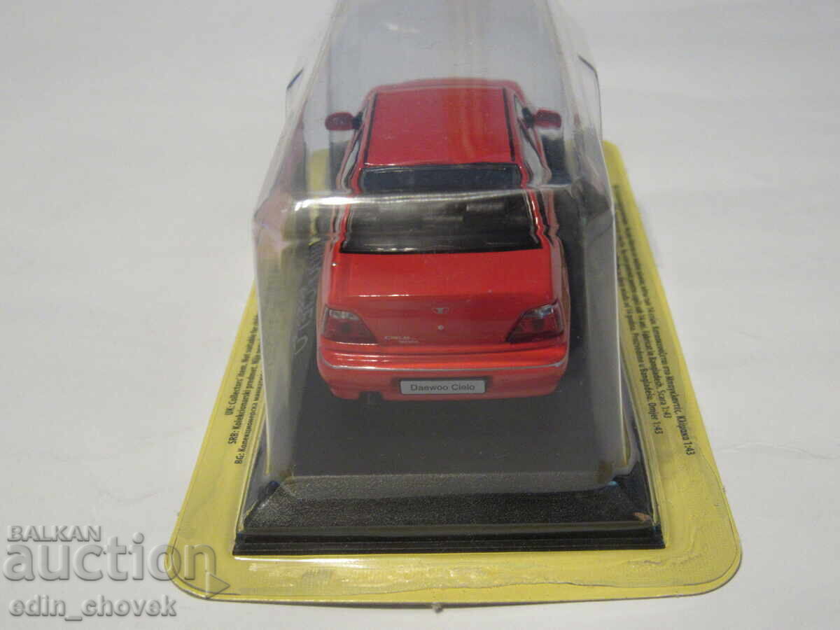 1/43 Mașinuță metalică de colecție Deagostini Daewoo Cielo - 5