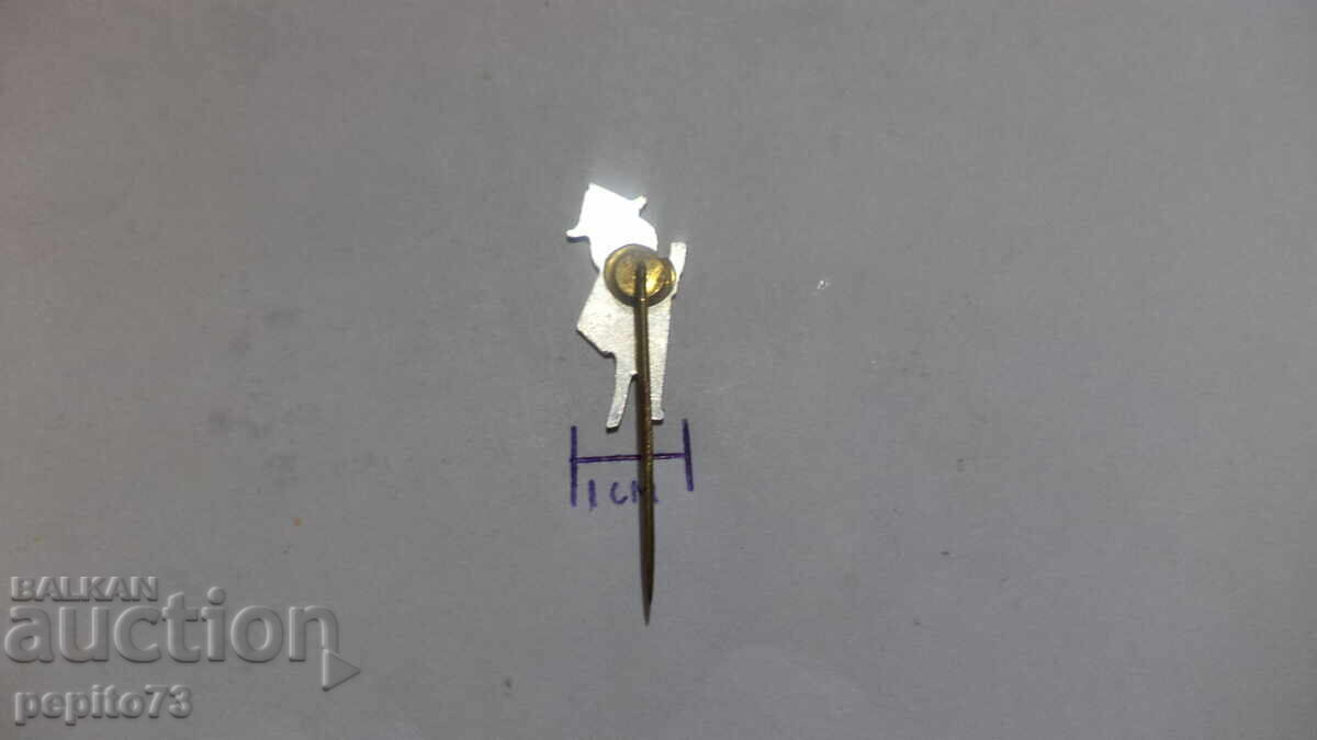 Delivery of Badge, advertising, CP, for soft drinks