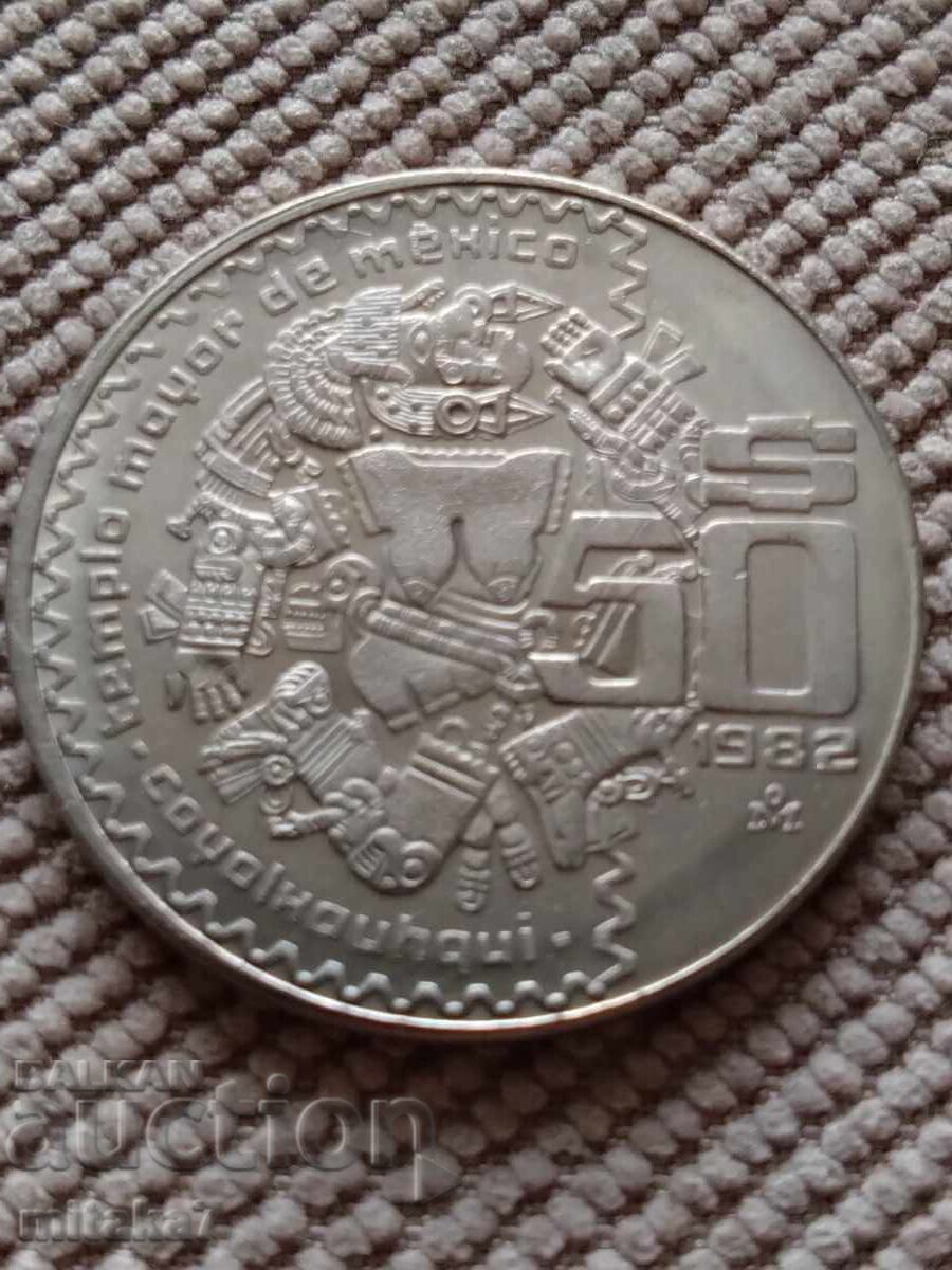 50 πέσος 1982, Μεξικό 50 πέσος 1982, Μεξικό