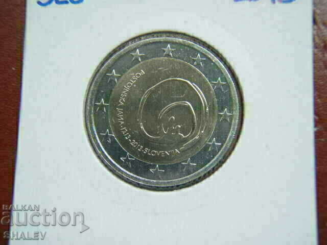 Auction  2 euro 2013 Slovenia "Postoina" - Unc (2 euro)