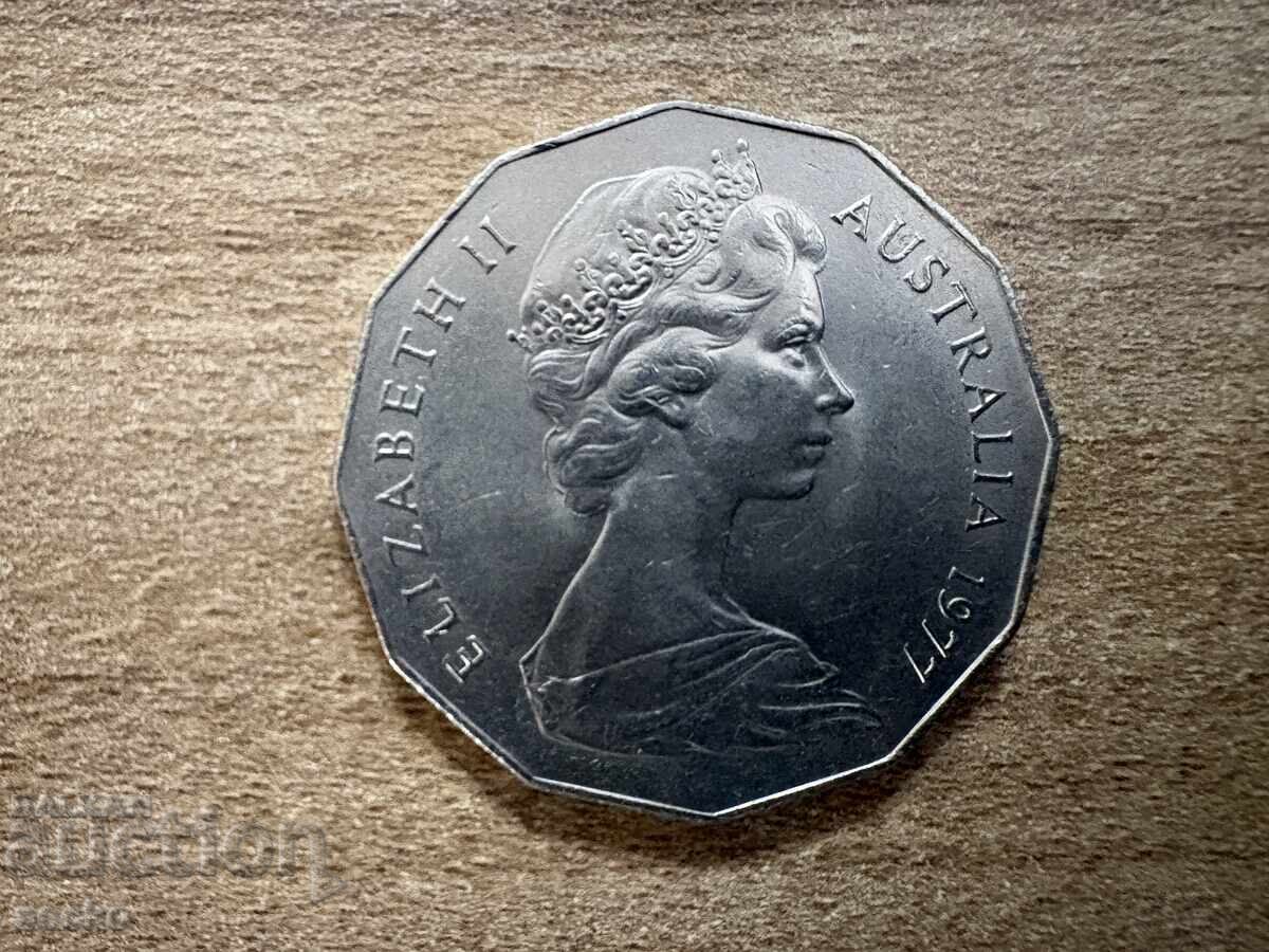 Αυστραλία - 50 σεντ (1977) - 25 γρ. από την Στέψη της με τιμή € 1.80 | 3.52 BGN