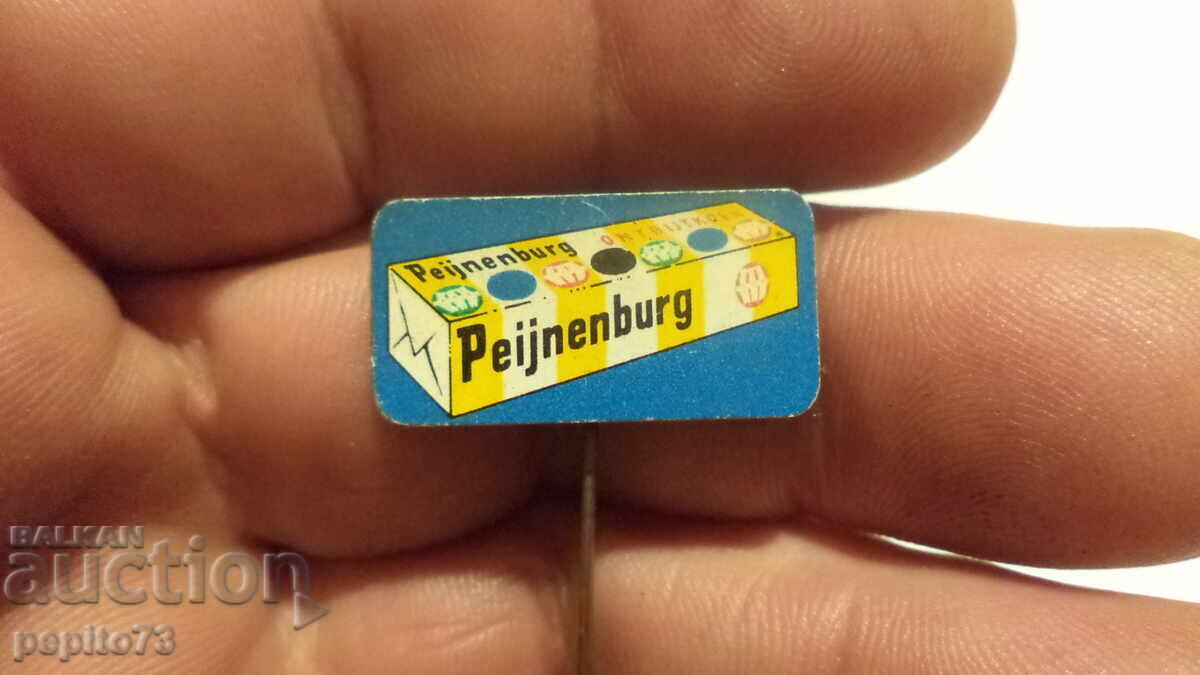 значка рекламна ,Peijnenburg, меденки и сладкиши значка рекламна ,Peijnenburg, меденки и сладкиши