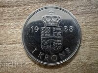 Δανία - 1 κορώνα (1988)
