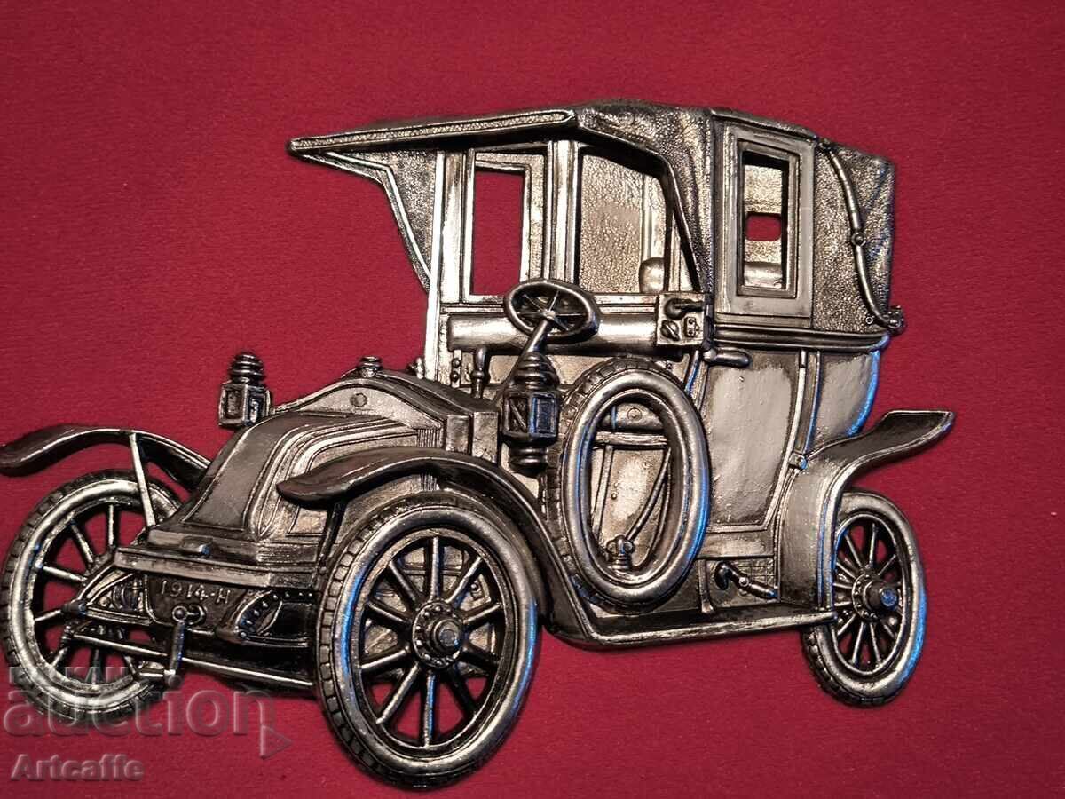 Plaque Picture Classic Car Renault - 6