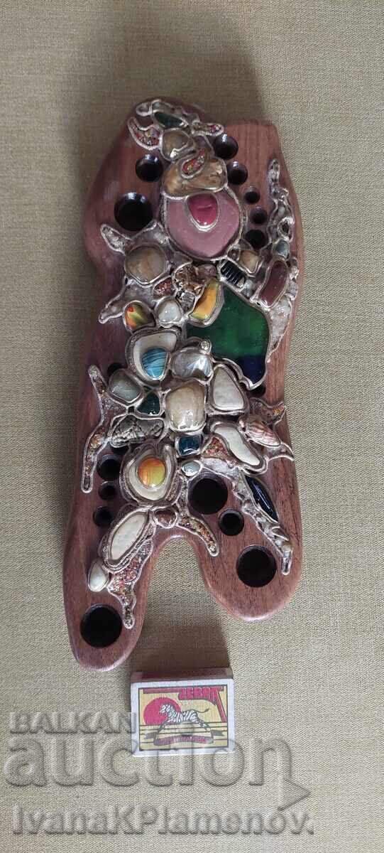 Walnut wood carving, original, for connoisseurs - 7 Walnut wood carving, original, for connoisseurs - 7