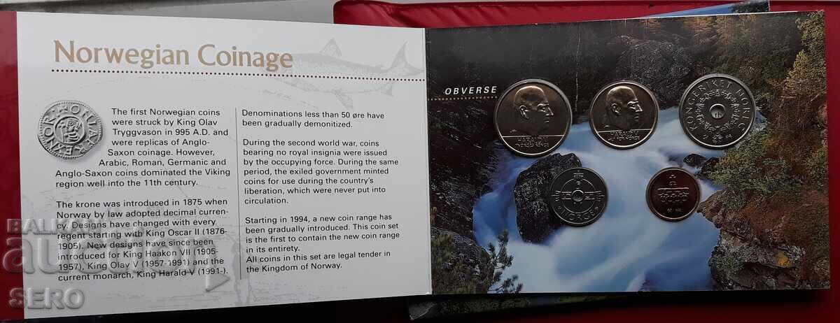 Норвегия-СЕТ 1998 от 6 монети с цена € 13.00 | 25.43 лв.