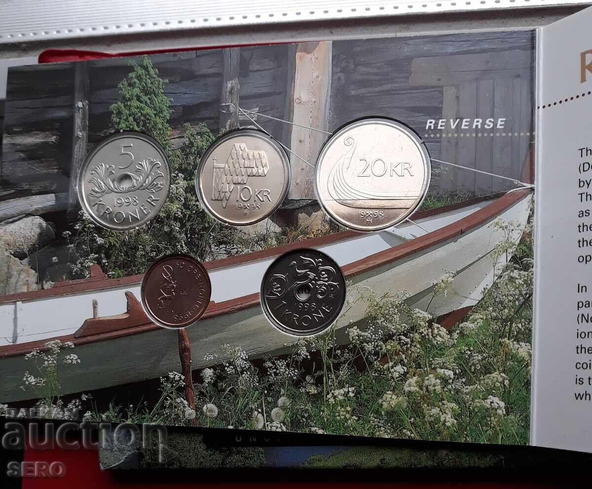 Παράδοση Νορβηγία-ΣΕΤ 1998 από 6 νομίσματα