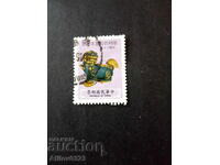 Марка употребена - Тайван.