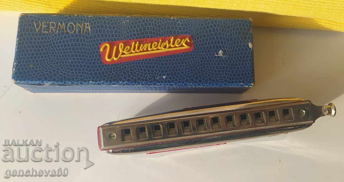 RARE Harmonica Weltmaister VERONA - 6
