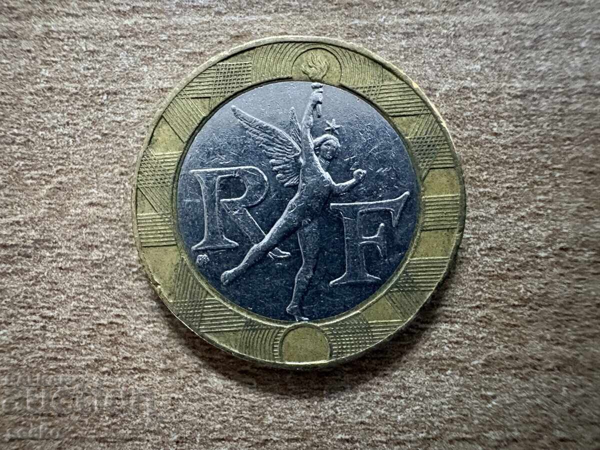 France - 10 Francs (1991) with price € 0.13 | 0.25 BGN France - 10 Francs (1991) with price € 0.13 | 0.25 BGN