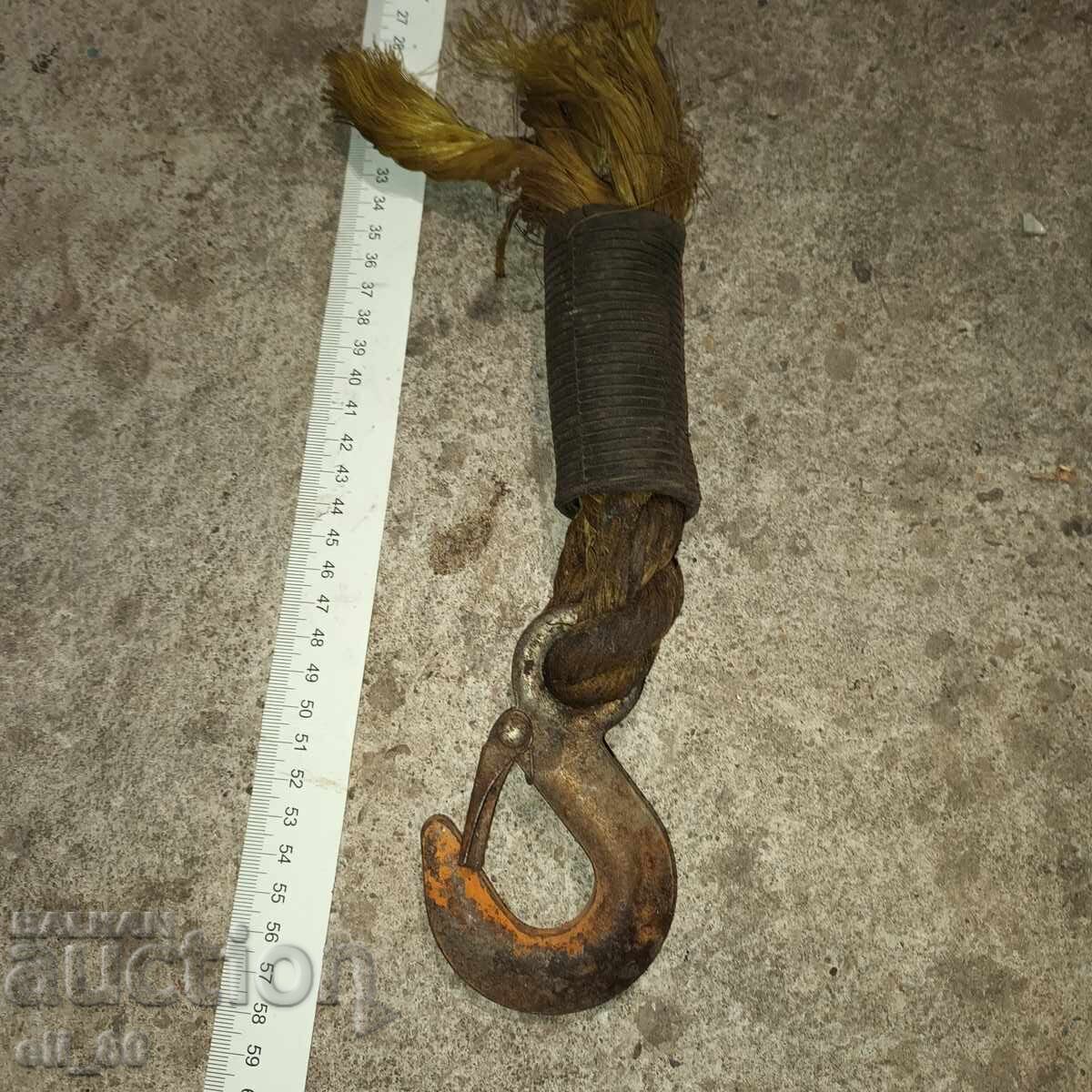 Μεταλλικός γάντζος από γερανό