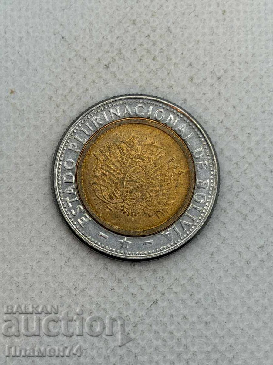 5 μπολιβιάνος 2010g Βολιβία με τιμή € 1.50 | 2.93 BGN