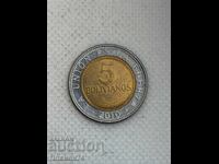 5 μπολιβιάνος 2010g Βολιβία