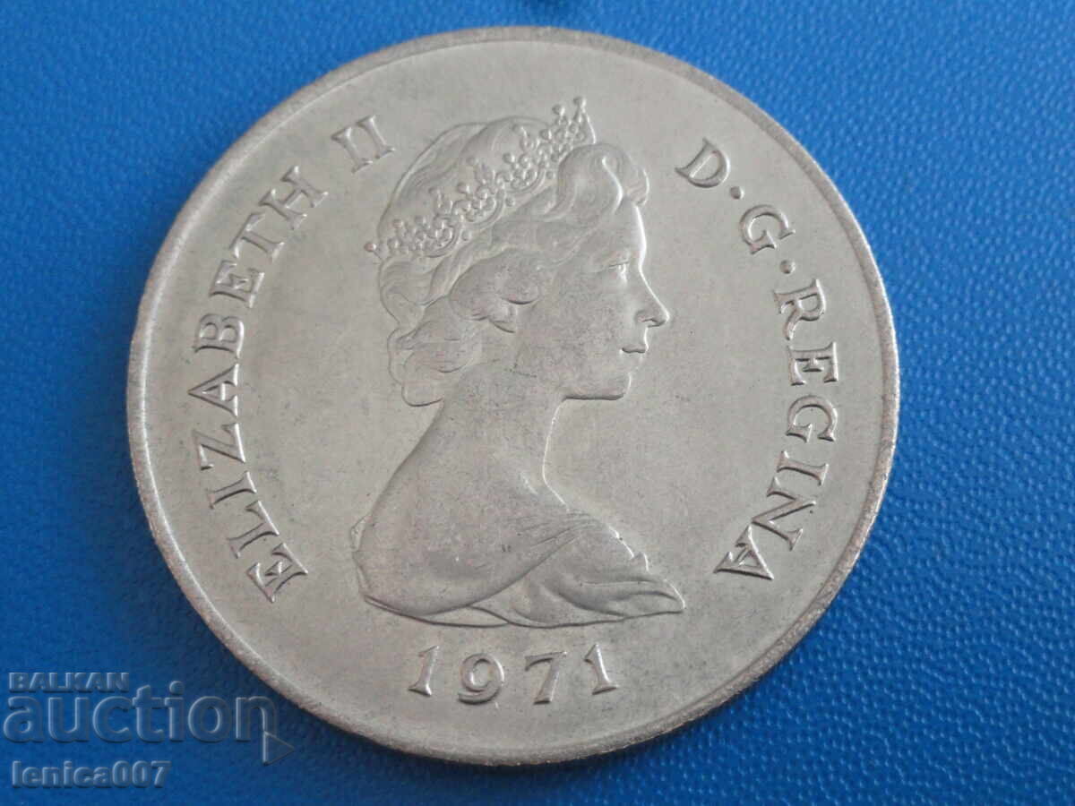 Γιβραλτάρ 1971 - 25 νέα πένσα ''Μαϊμού Μαγκότ'' (μ) με τιμή € 13.00 | 25.43 BGN