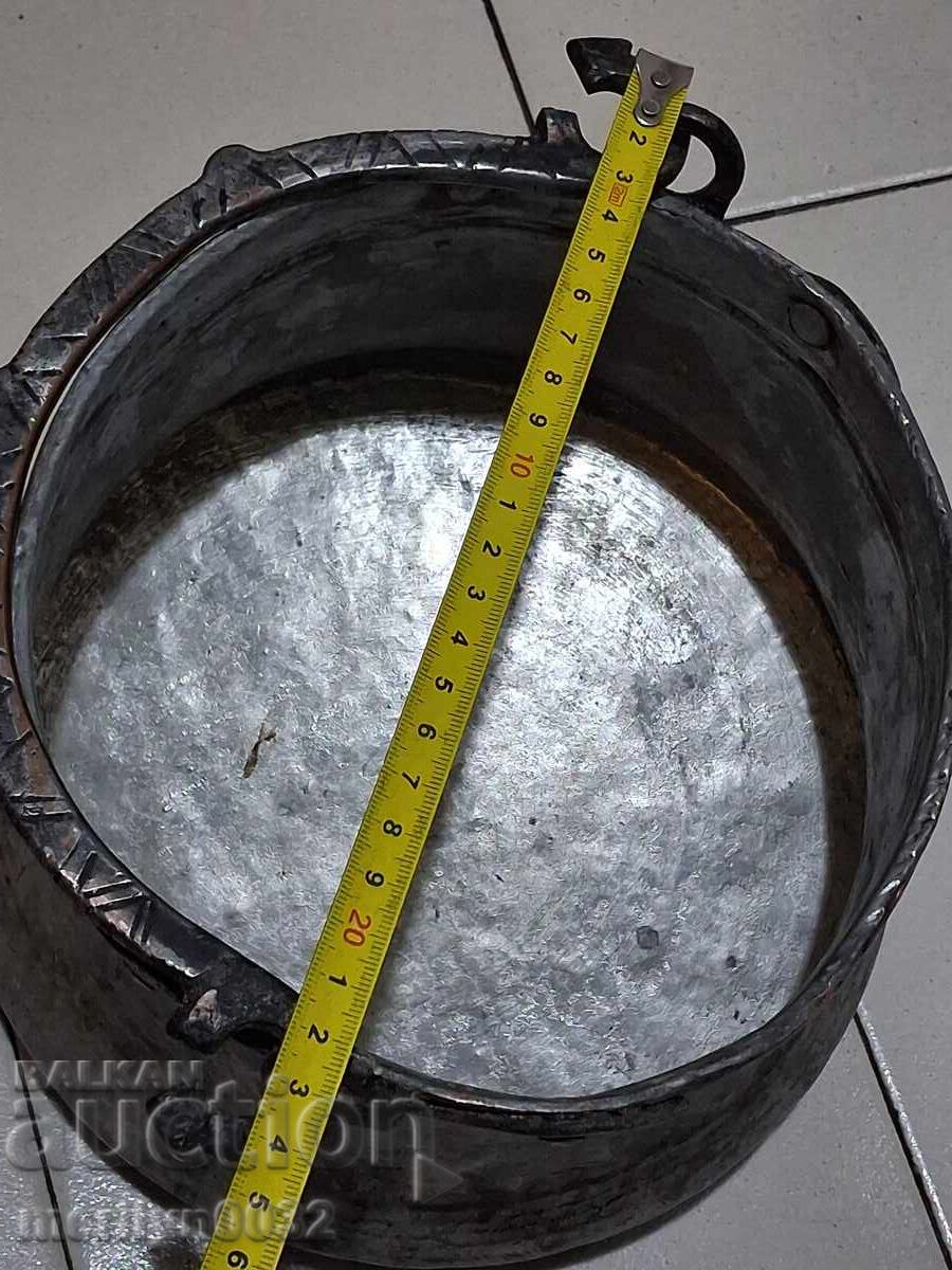 Καζάνι, μικρότερο χάλκινο καζάνι, χάλκινο δοχείο - 5