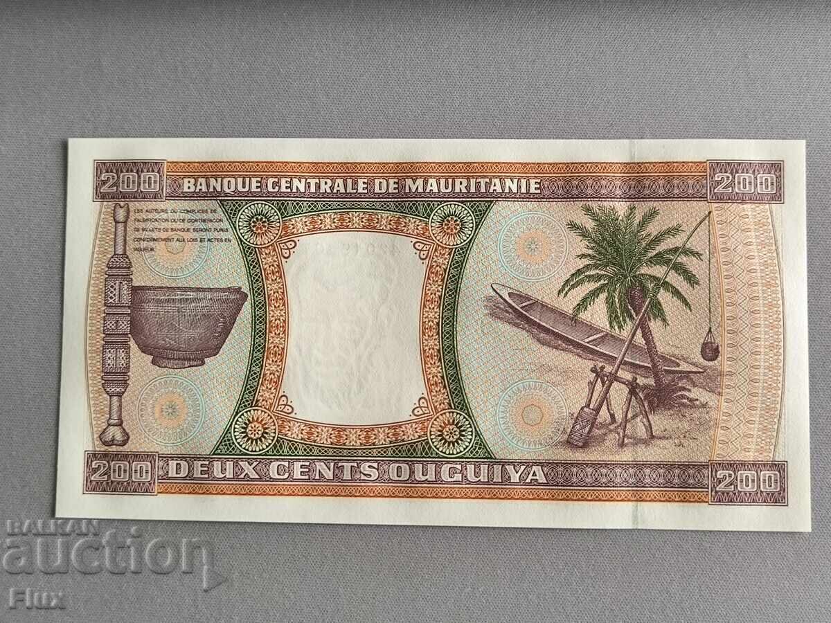 Banknote - Mauritania - 200 Ouguiya UNC | 2002 with price € 1.60 | 3.13 BGN