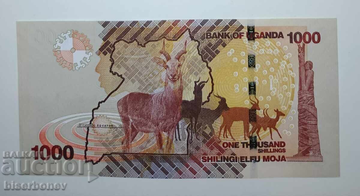 Уганда, 1000 шилинга 2024 г, aUNC+ с цена € 1.00 | 1.96 лв. Уганда, 1000 шилинга 2024 г, aUNC+ с цена € 1.00 | 1.96 лв.